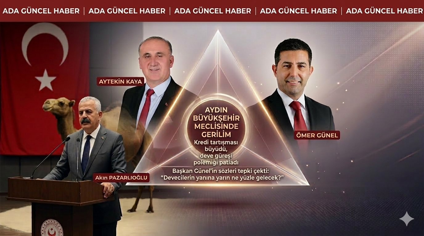 ​AYDIN BÜYÜKŞEHİR MECLİSİNDE GERİLİM: Kredi tartışması büyüdü, deve güreşi polemiği patladı