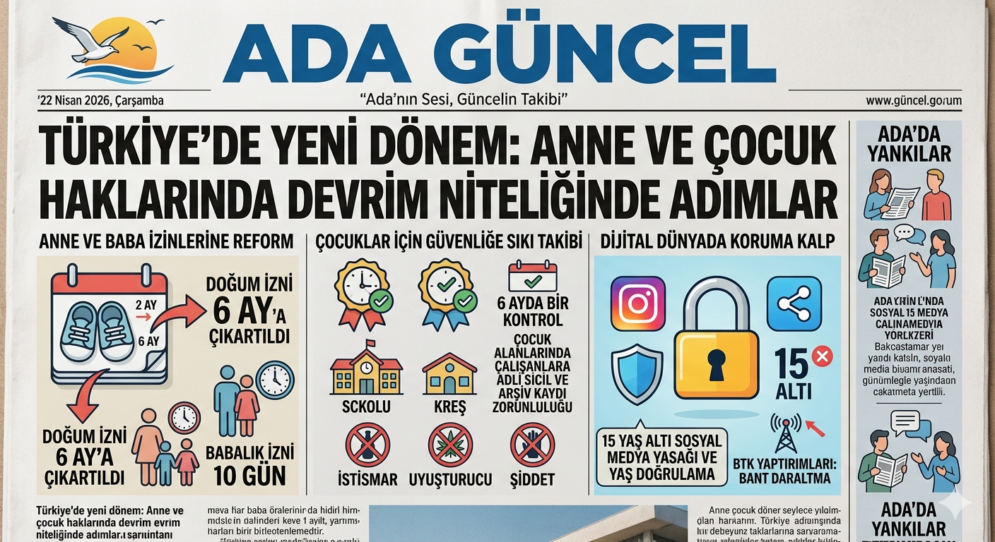 TÜRKİYE’DE YENİ DÖNEM: ANNE VE ÇOCUK HAKLARINDA DEVRİM NİTELİĞİNDE ADIMLAR