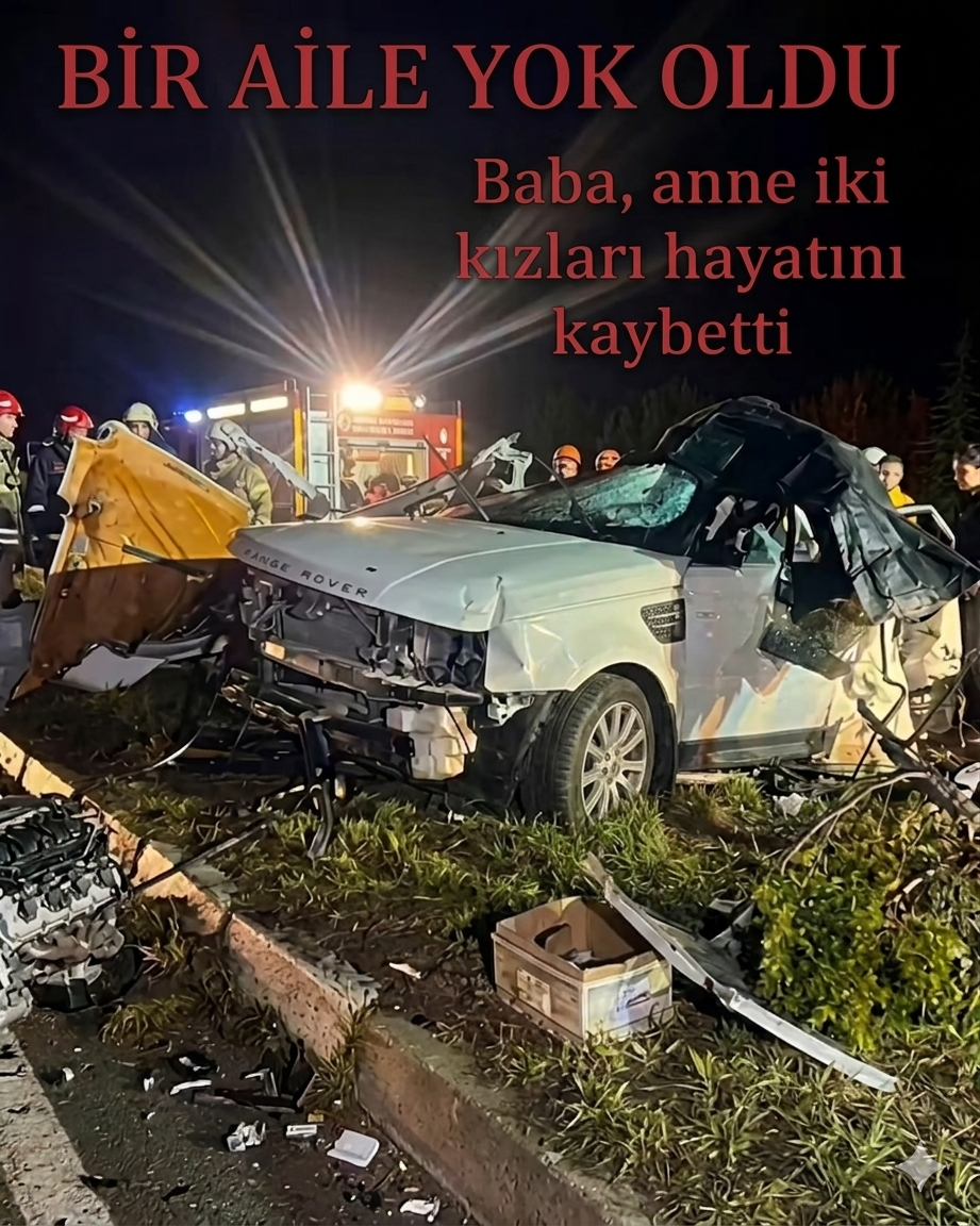 TIR DEHŞETİ, KÜTAHYALI AVUKAT VE AİLESİNİ HAYATTAN KOPARDI