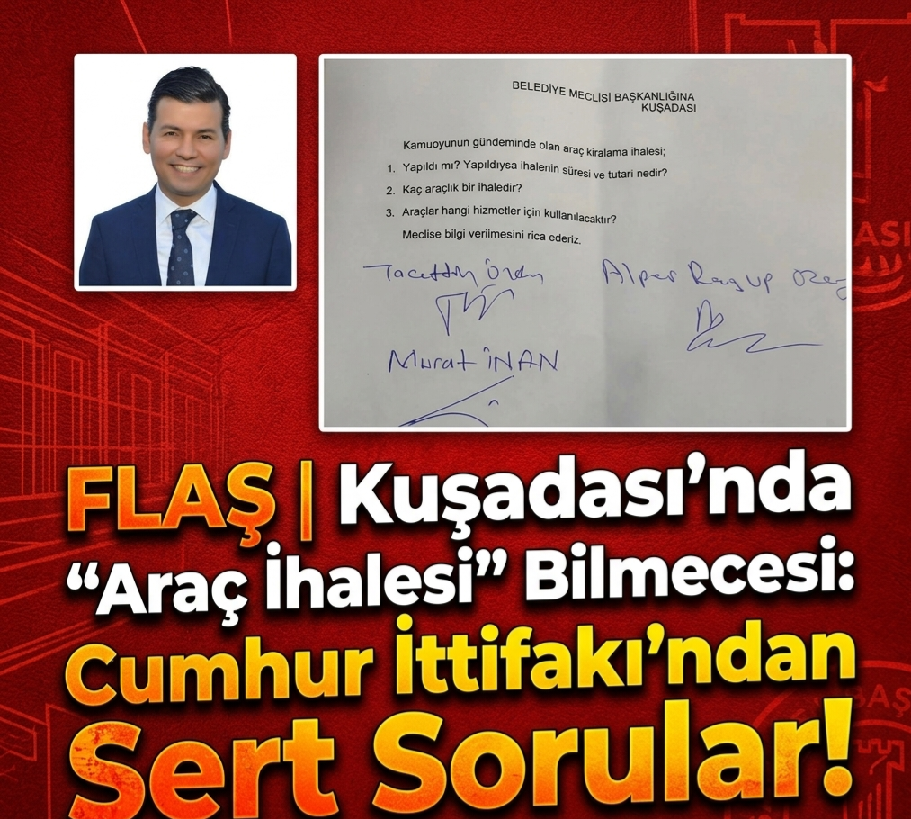 FLAŞ | Kuşadası’nda 