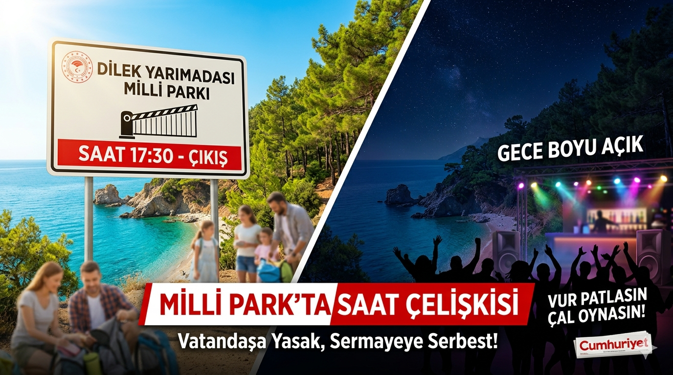 MİLLİ PARK’TA AYRICALIKLI TALAN: Vatandaşa Yasak, Sermayeye Serbest!