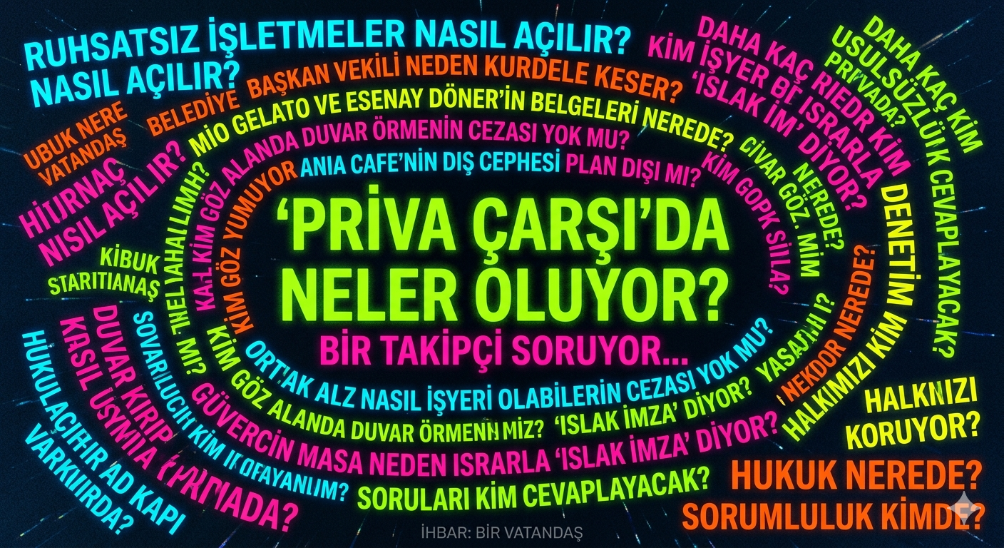 Kuşadası’nda Büyük İddia: Priva Çarşı’da 