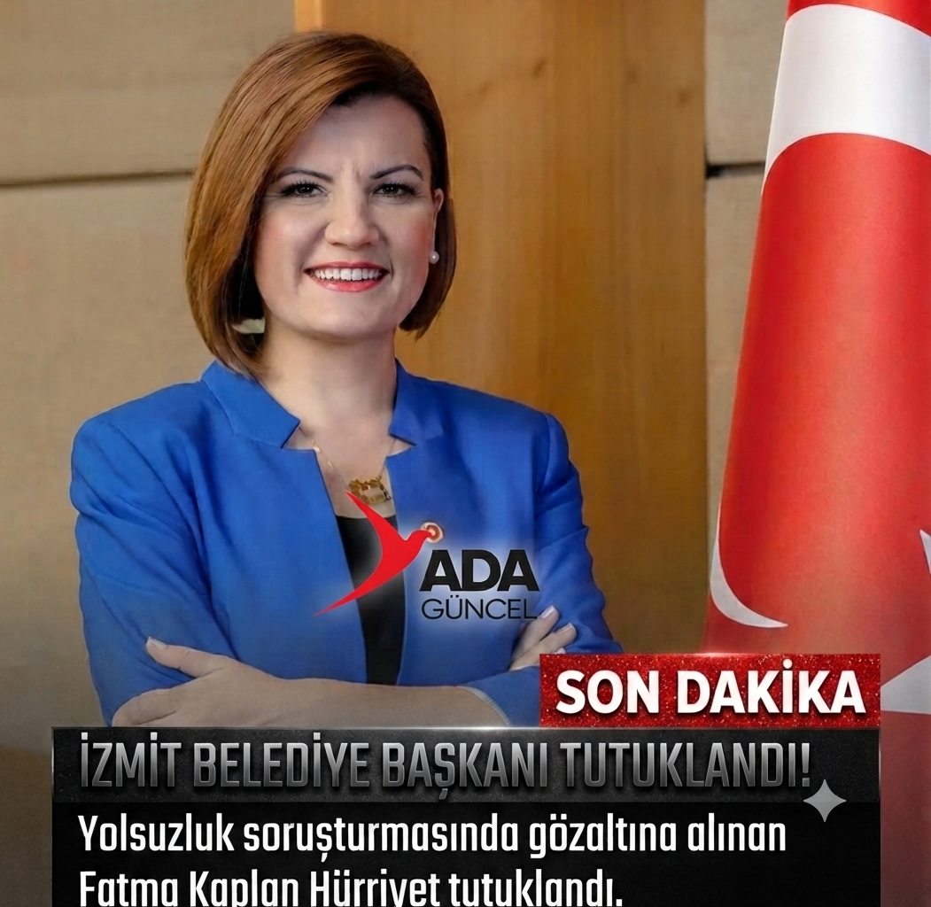 SON DAKİKA | İZMİT BELEDİYE BAŞKANI FATMA KAPLAN HÜRRİYET TUTUKLANDI