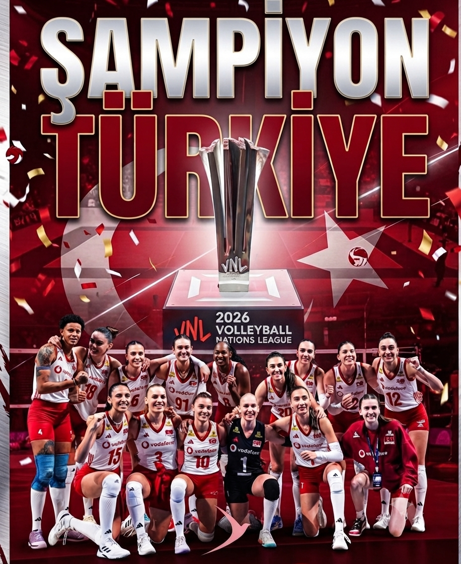 TÜRKİYE'NİN GURURU FİLENİN SULTANLARI DÜNYANIN ZİRVESİNDE: 2026 VNL ŞAMPİYONU!