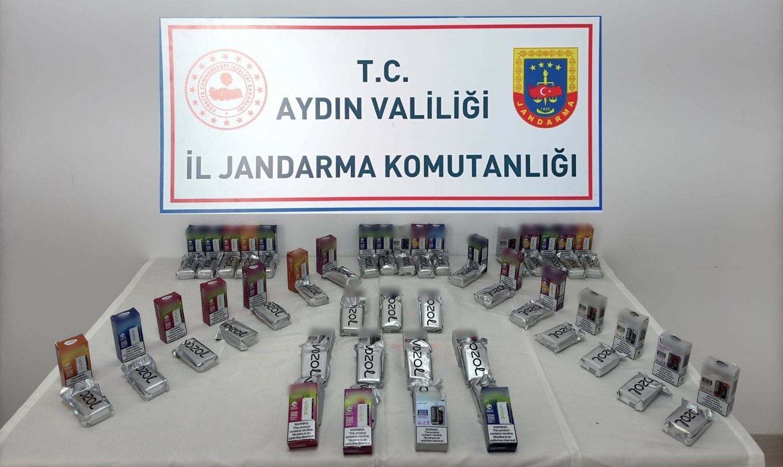 Söke’de Elektronik Sigara Operasyonu: 80 Adet Ele Geçirildi