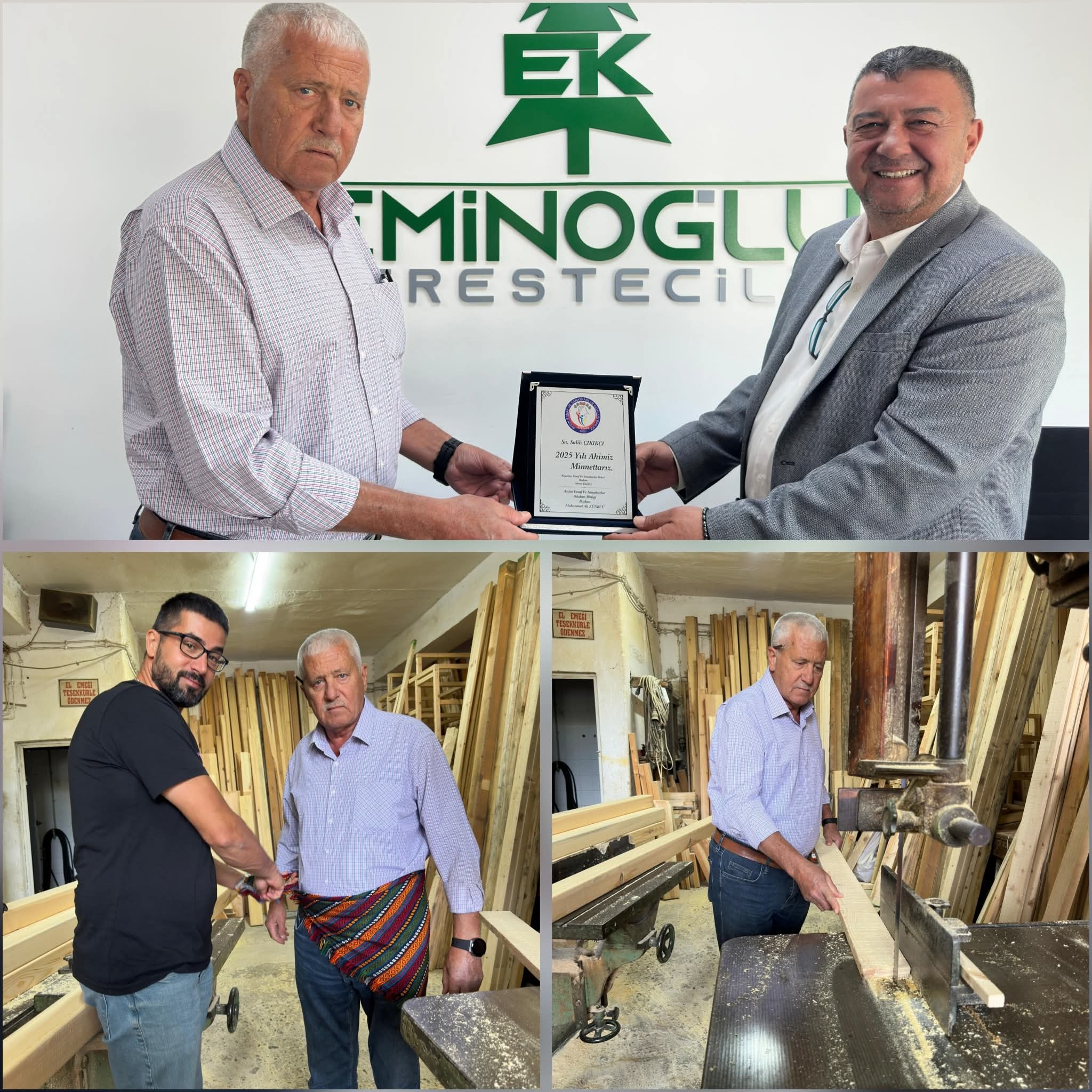 Kuşadası’nın 2025 Ahisi: Marangoz Ustası Salih Çıkıkcı