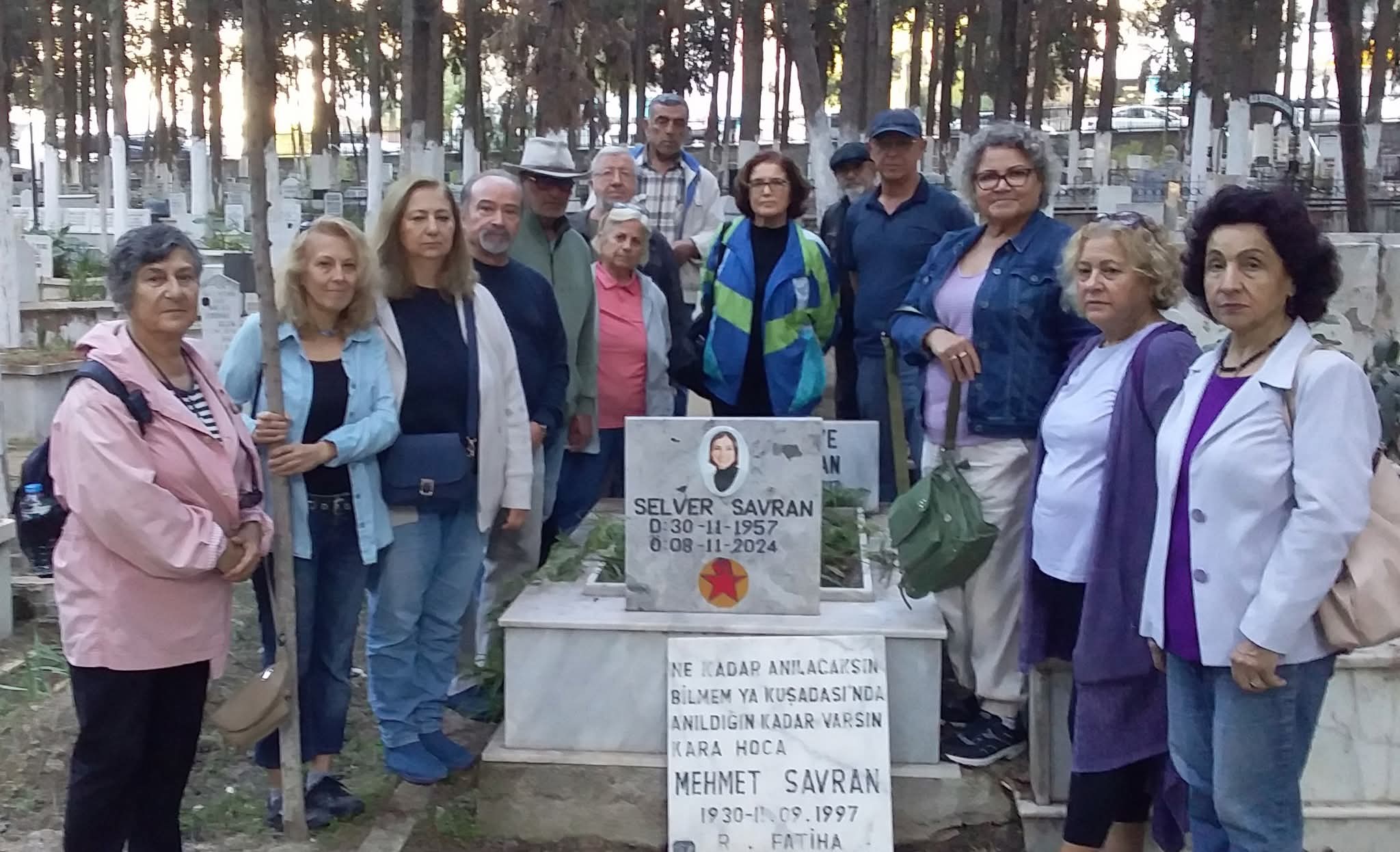 Selver Savran Ölümünün 1. Yılında Mezarı Başında Anıldı