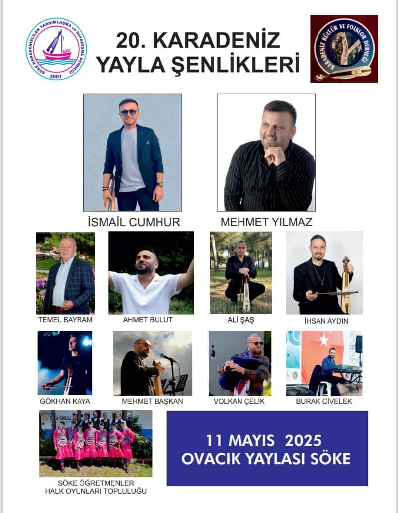 KARADENİZ RUHU SÖKE OVACIK YAYLASI’NDA YÜKSELİYOR!