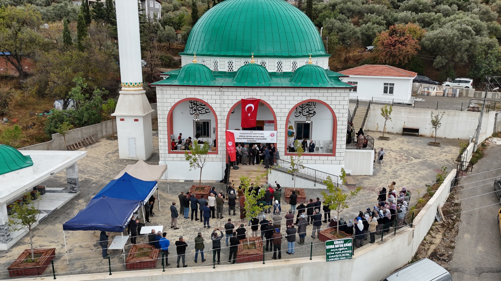 Kuşadası’nda Hayır Rüzgârı: İki Yeni Eser Dualarla Hizmete Açıldı