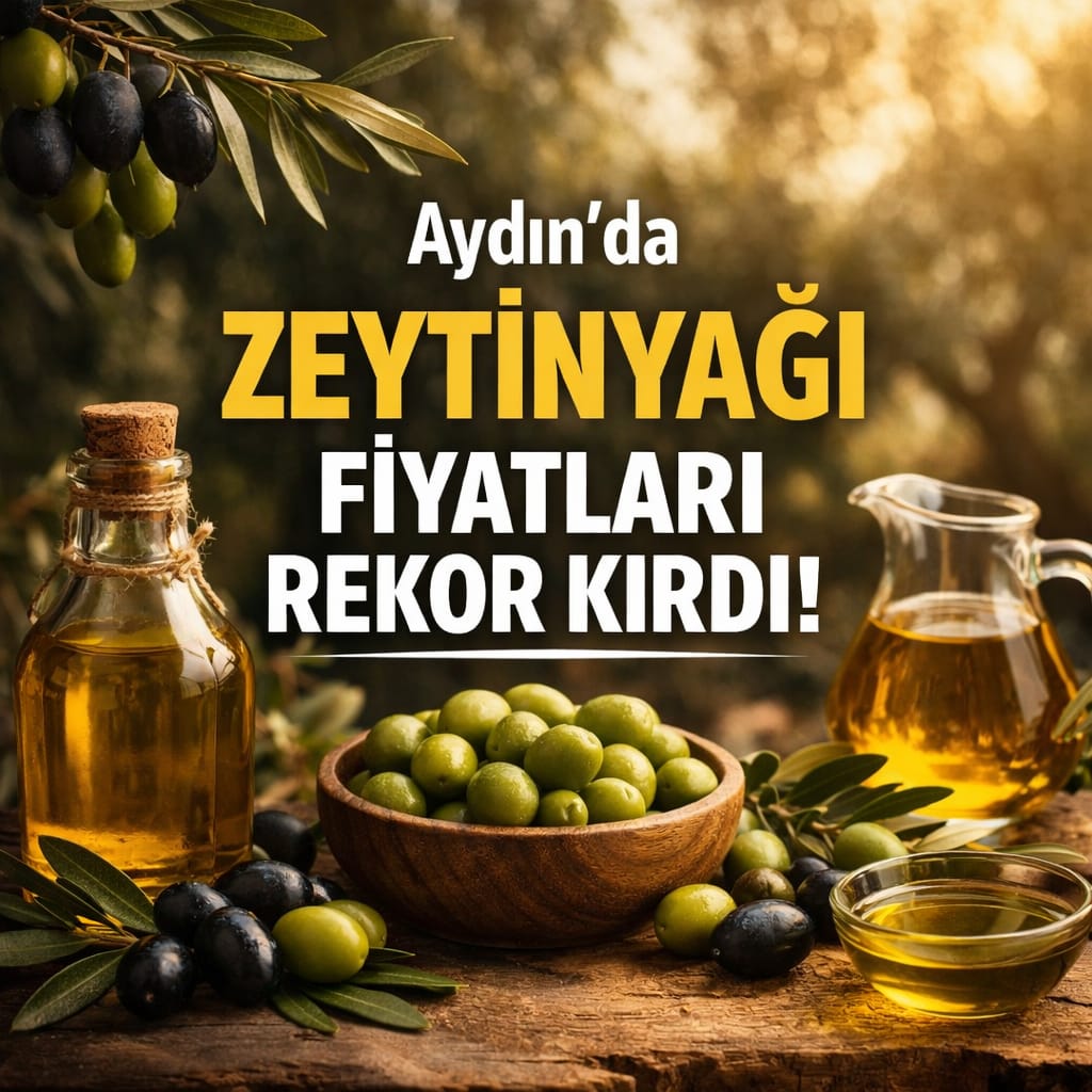 Aydın’da Zeytinyağı Fiyatları Zirve Yaptı