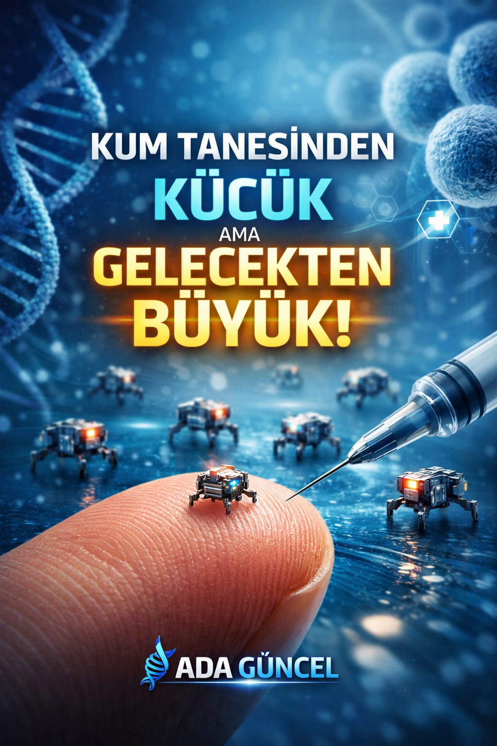 Kum Tanesi Değil, Geleceğin Kendisi  İnsanlık Mikroskobik Bir Eşiği Aştı