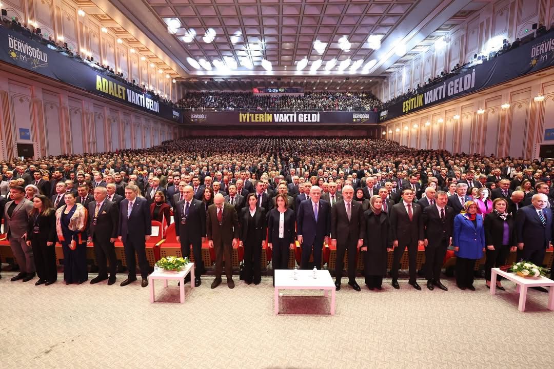 İYİ Parti 4. Olağan Genel Kurulu Tamamlandı: 1180 Delegenin Tamamı Oy Kullandı