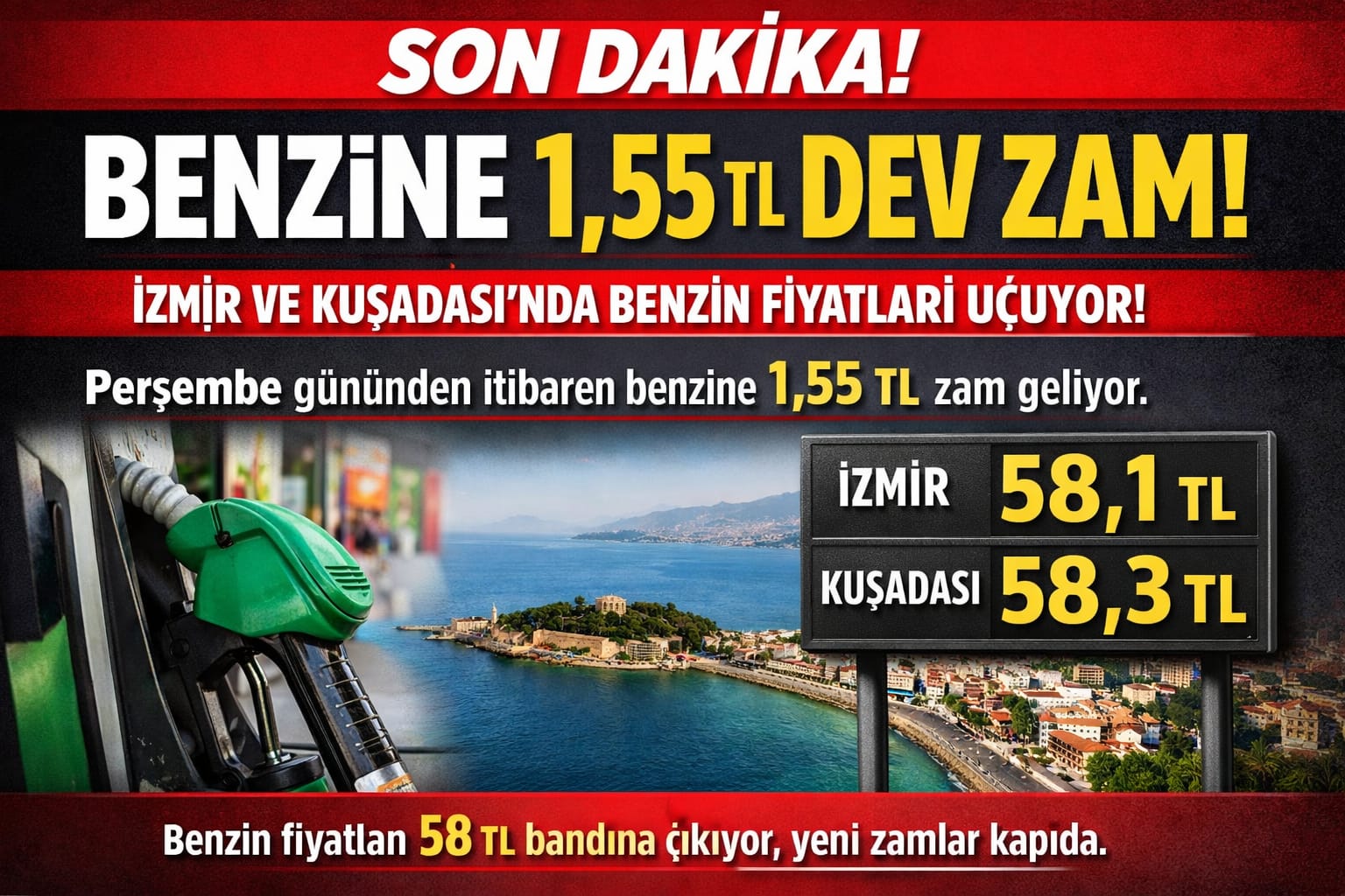 Benzin Fiyatına Zam Geliyor