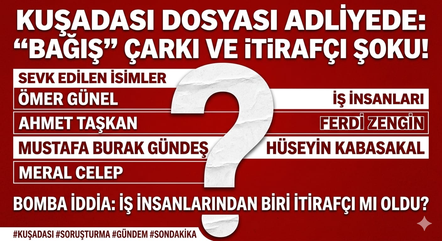 ​KUŞADASI DOSYASI ADLİYEDE: 