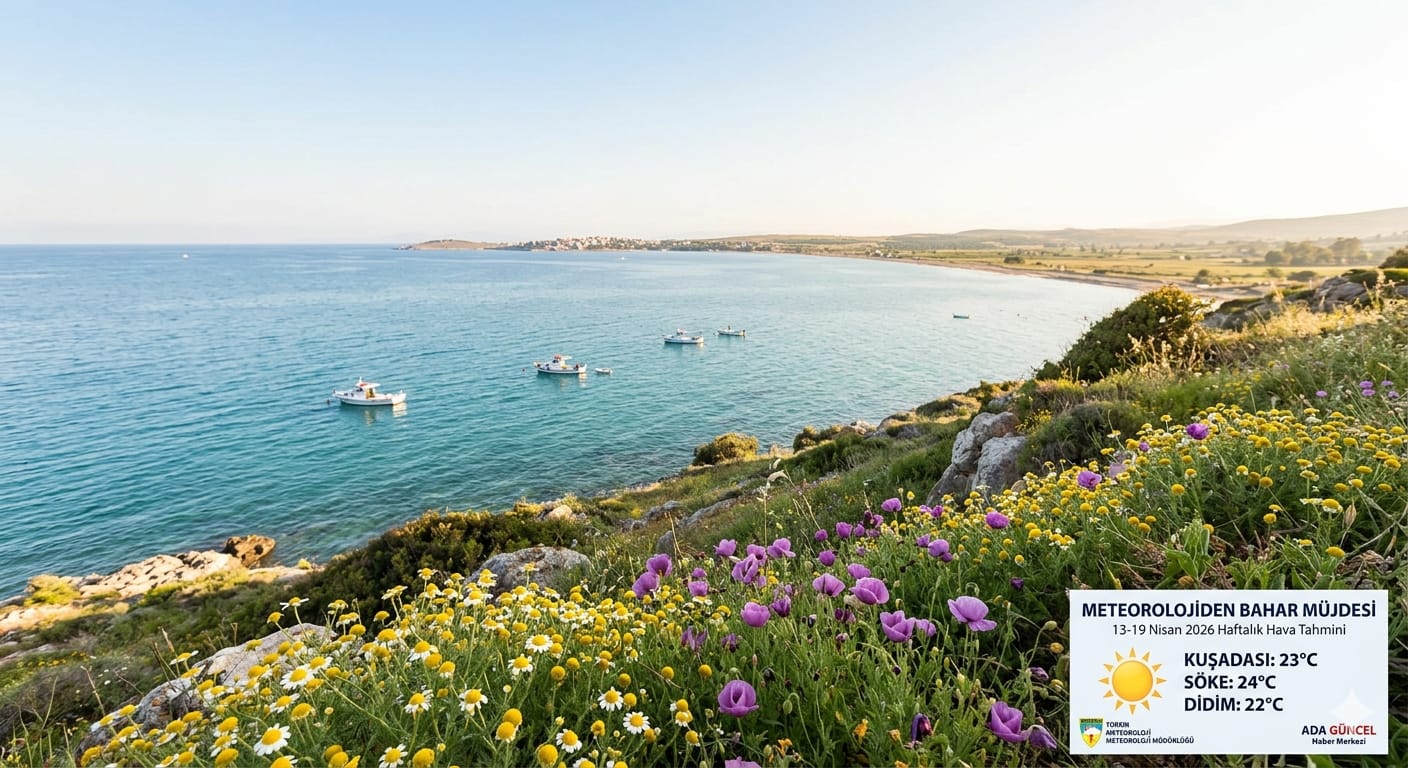 METEOROLOJİDEN BAHAR MÜJDESİ: SICAKLIKLAR MEVSİM NORMALLERİNİN ÜZERİNE ÇIKIYOR