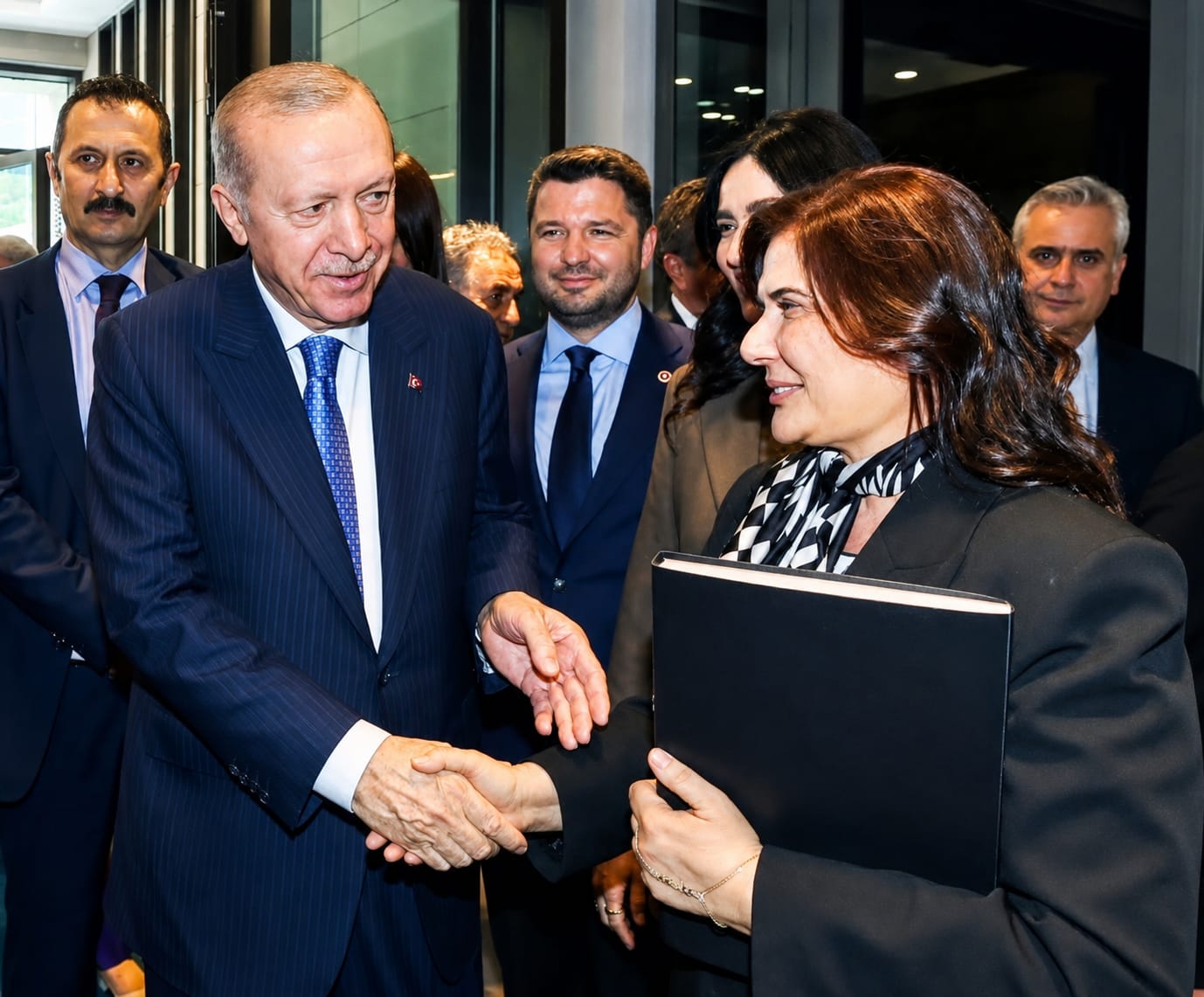 ÇERÇİOĞLU, AYDIN’IN YENİ PROJELERİNİ ERDOĞAN’A SUNDU