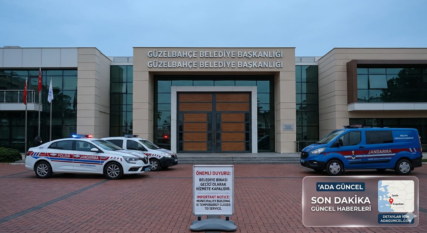 İzmir'de Sıcak Gelişme: Güzelbahçe Belediye Başkanı Mustafa Günay Gözaltına Alındı!