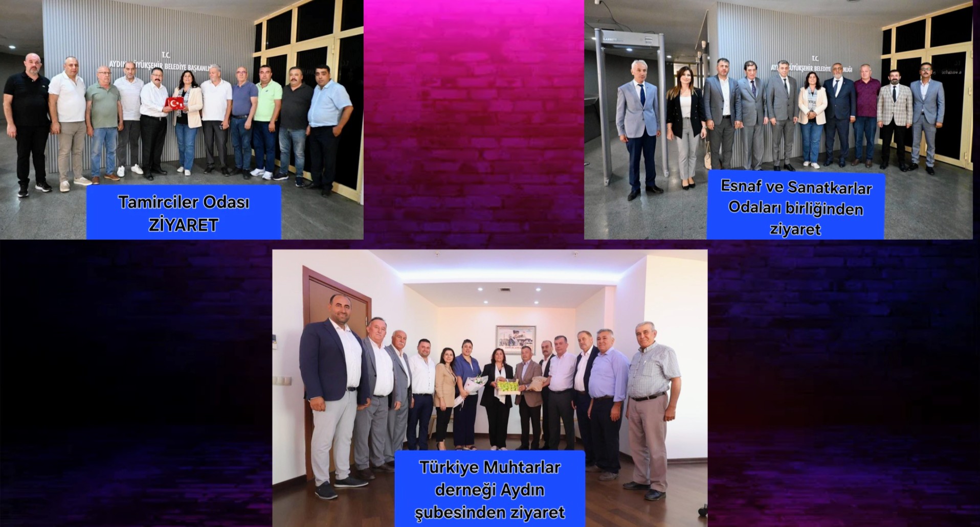 Başkan Çerçioğlu’na Tam Destek: Esnaf, Sanatkar, Muhtar ve Tamircilerden Ziyaret
