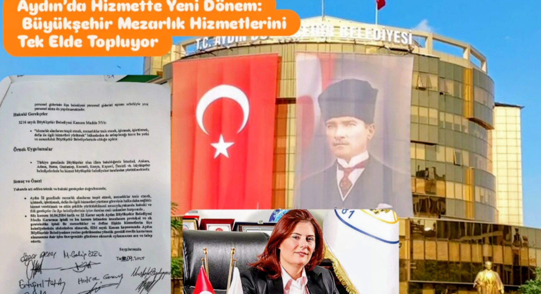 Aydın’da Hizmette Yeni Dönem: Büyükşehir Mezarlık Hizmetlerini Tek Elde Topluyor