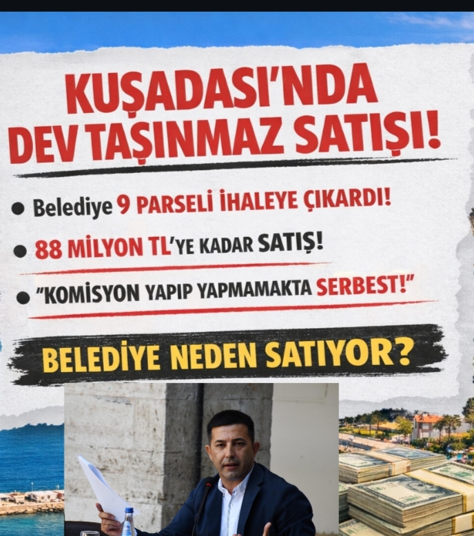 KUŞADASI’NDA DEV TAŞINMAZ SATIŞI