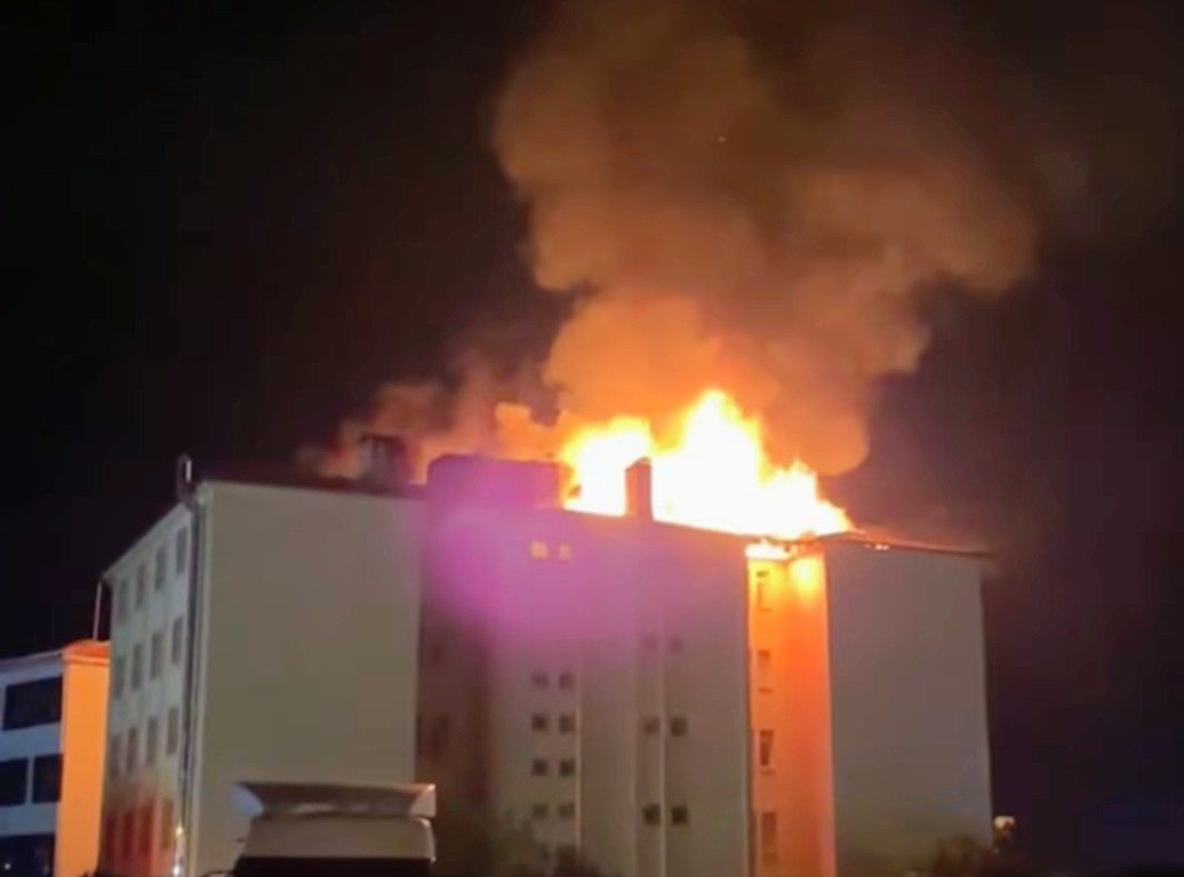 ​Nazilli Fen Lisesi Yurdu’nda Korkutan Yangın: Alevler Geceyi Aydınlattı