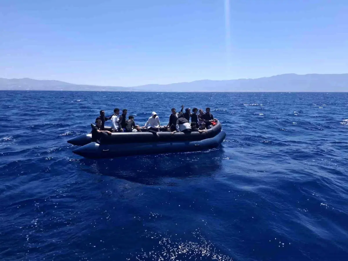 Aydın’da 147 Düzensiz Göçmen Kurtarıldı – 21’i Çocuk