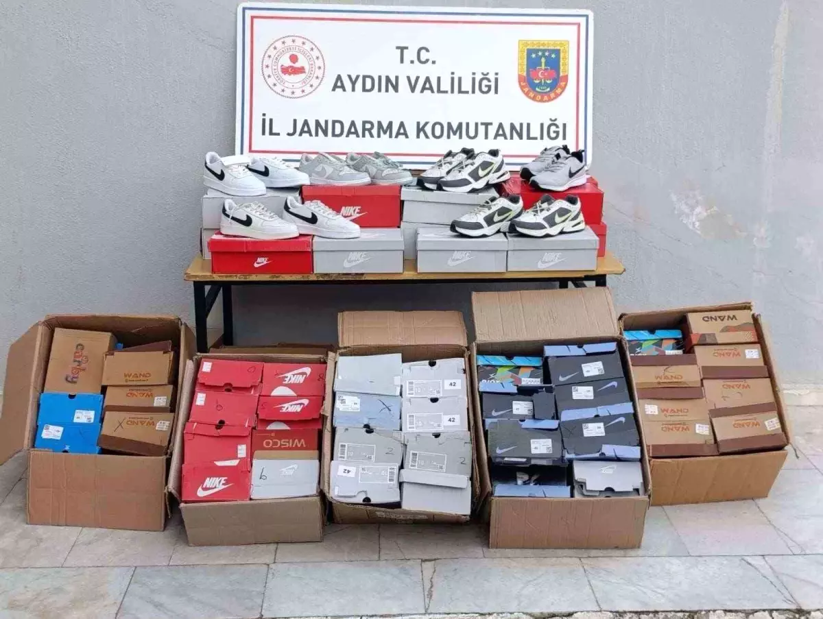 Aydın'da 91 Sahte Ayakkabı Ele Geçirildi