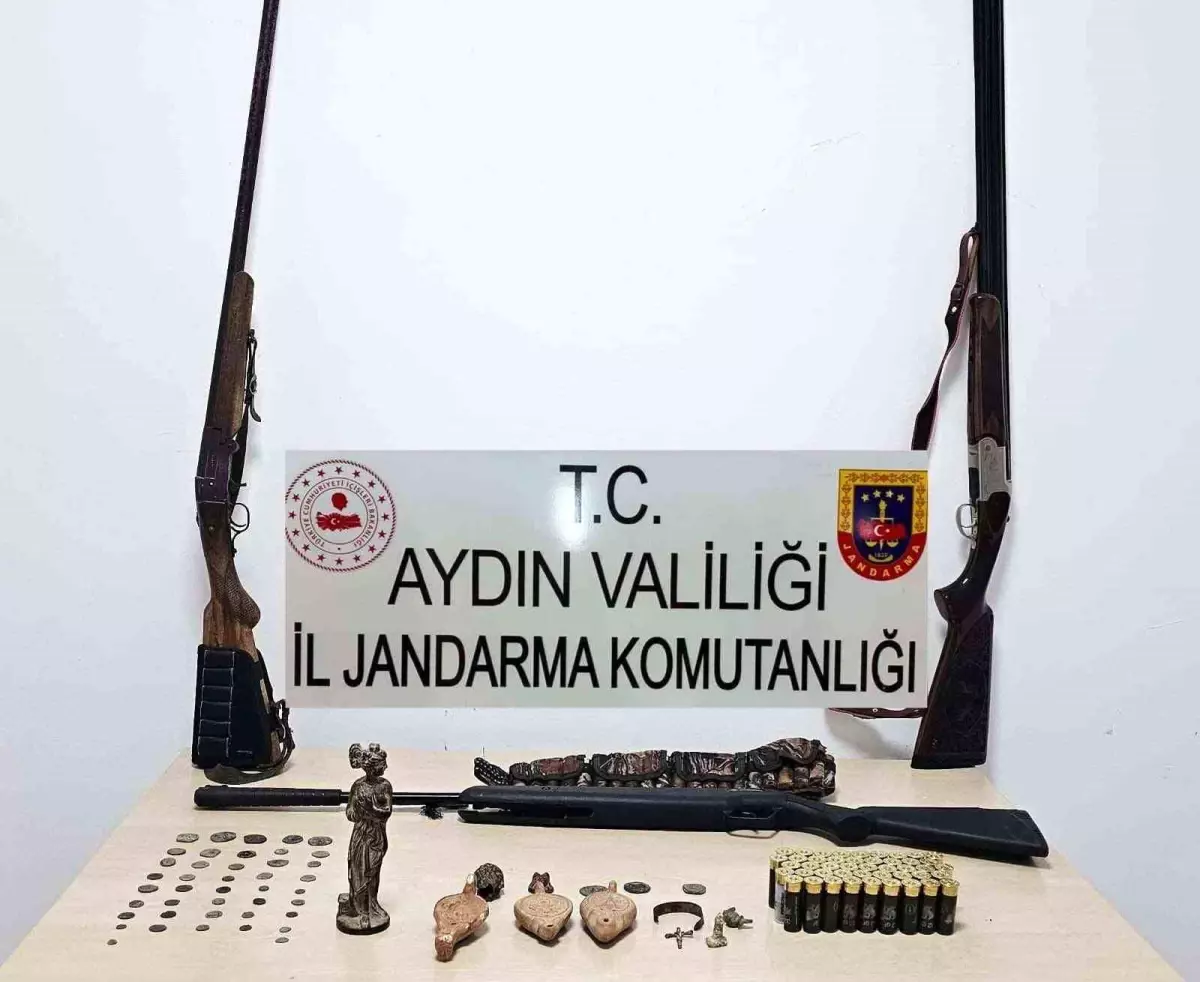 Aydın'da Tarihi Eser Operasyonu