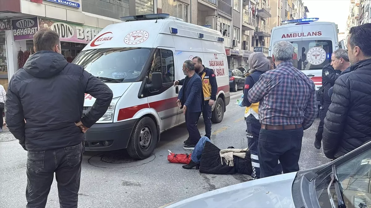 Aydın'da Trafik Kazası: İki Yaralı