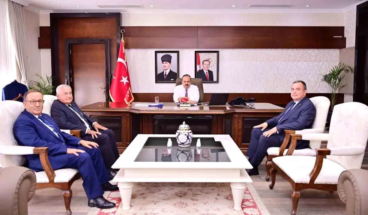 Aydın Ticaret Borsası'ndan Vali Canbolat'a Ziyaret