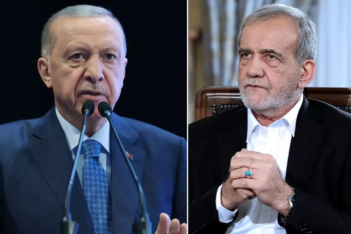 Cumhurbaşkanı Erdoğan, İran Cumhurbaşkanı Pezeşkiyan ile telefonda görüştü