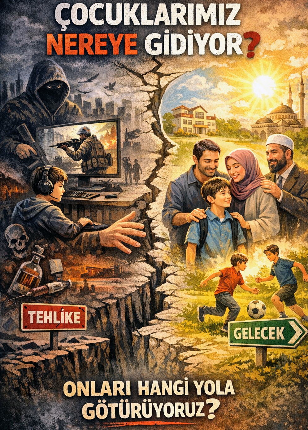 ÇOCUKLARIMIZ NEREYE GİDİYOR?