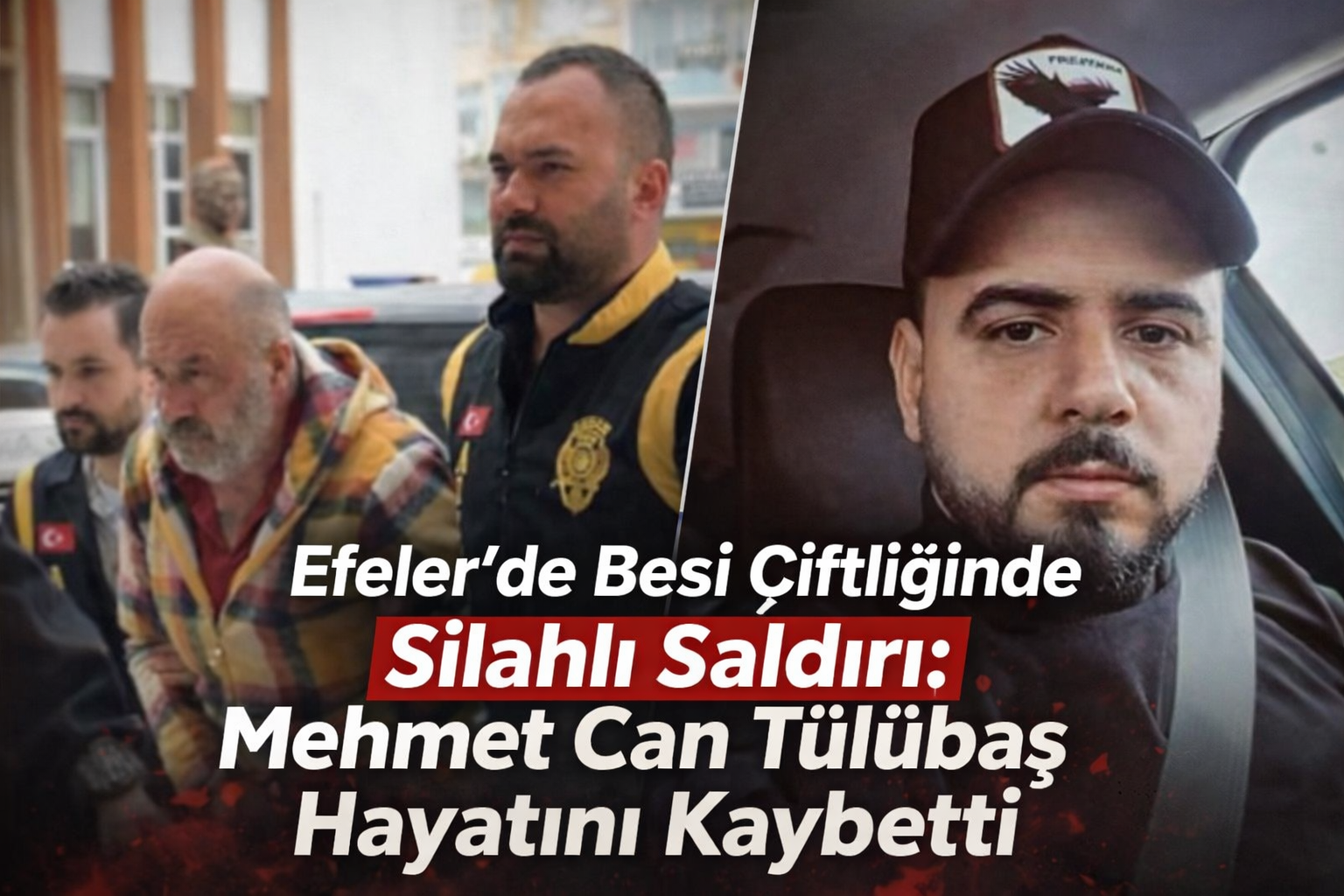 Efeler’de Besi Çiftliğinde Silahlı Saldırı: Mehmet Can Tülübaş Hayatını Kaybetti