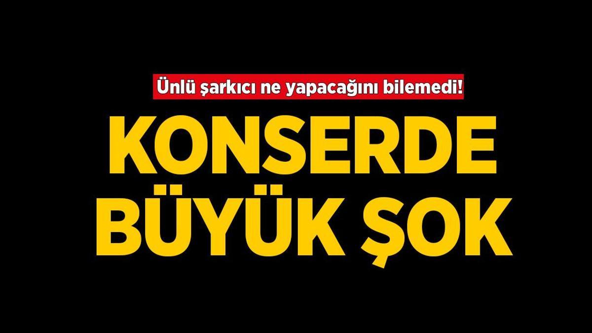 Hadise'ye Bursa konserinde büyük şok! Ne yapacağını bilemedi