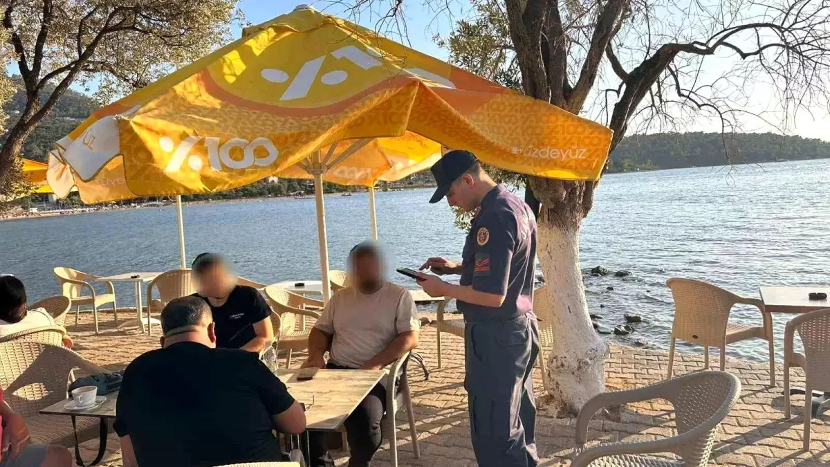 Didim'de Jandarma Kontrolü: Cezalar Kesildi