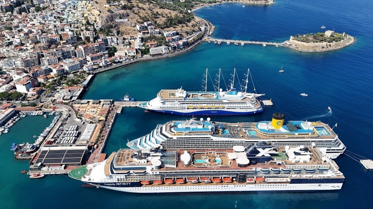 ​Ege’nin Turizm Kapısında Dev Buluşma: Kuşadası’na Bir Günde 5 Bin Turist