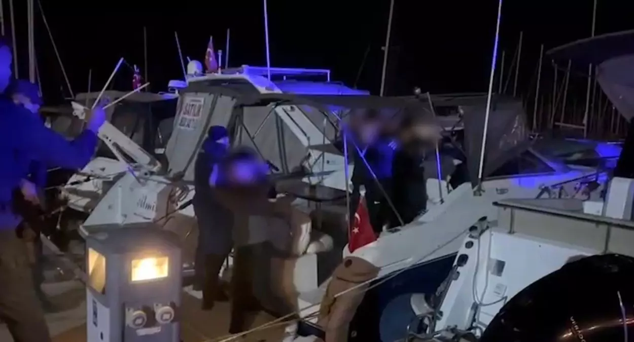 Kuşadası'nda Kaçak Suç Örgütü Üyeleri Yakalandı