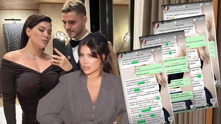 MAGAZİN HABERLERİ: Icardi ile olan yazışmalarını paylaştı!! Mesajlarda ne yazıyor? Nara, Icardi'den para mı istedi?